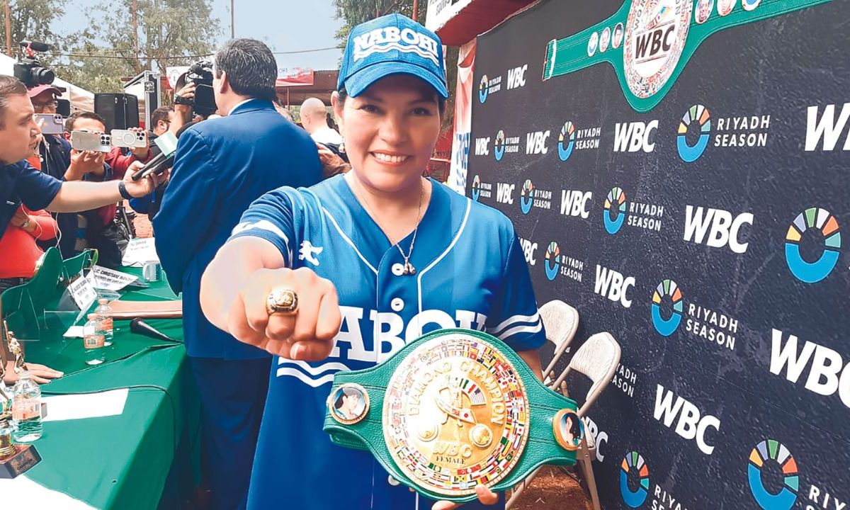 La excampeona mexicana trata de mantenerse vinculada con el pugilismo nacional, aunque hoy afirma estar más ligada a su labor como madre después de ser impulsora del boxeo femeninoLa excampeona mexicana trata de mantenerse vinculada con el pugilismo nacional, aunque hoy afirma estar más ligada a su labor como madre después de ser impulsora del boxeo femenino