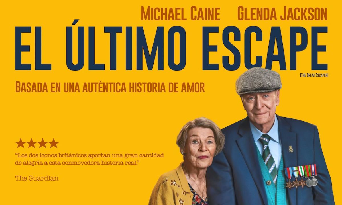 Con la cinta El Último Escape, los actores Michael Caine y Glenda Jackson pondrán fin a sus carreras; su estreno en México será el 4 de julio