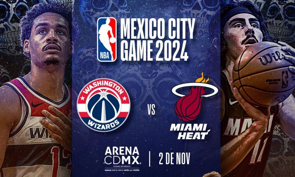 Por 33° ocasión desde 1992, un juego de temporada regular de la NBA se jugará en la Ciudad de México en noviembre próximo.