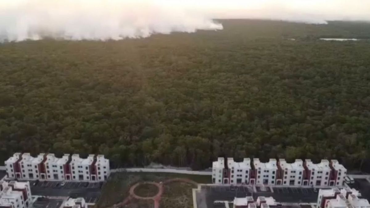 Atención. Autoridades municipales y estatales combaten el fuego en ambas zonas del estado y ya investigan las causas