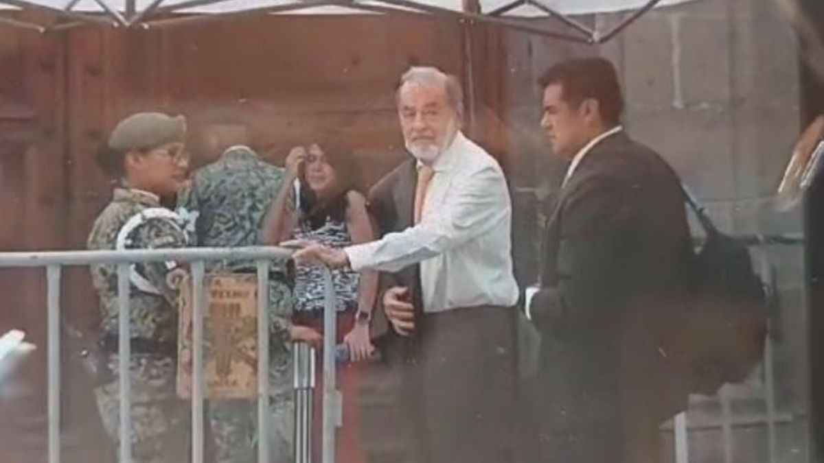 Carlos Slim se reúne con AMLO en Palacio Nacional por novena vez