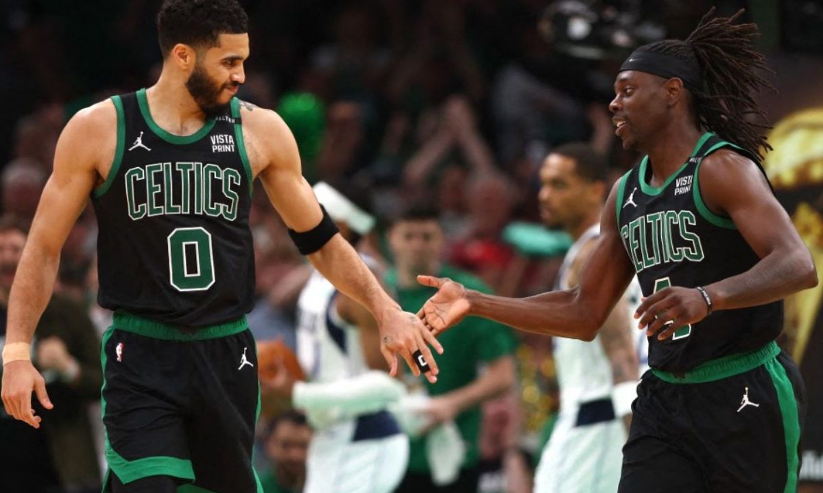 Celtics de Boston se imponen a los Mavericks de Doncic en la Finales de la NBA