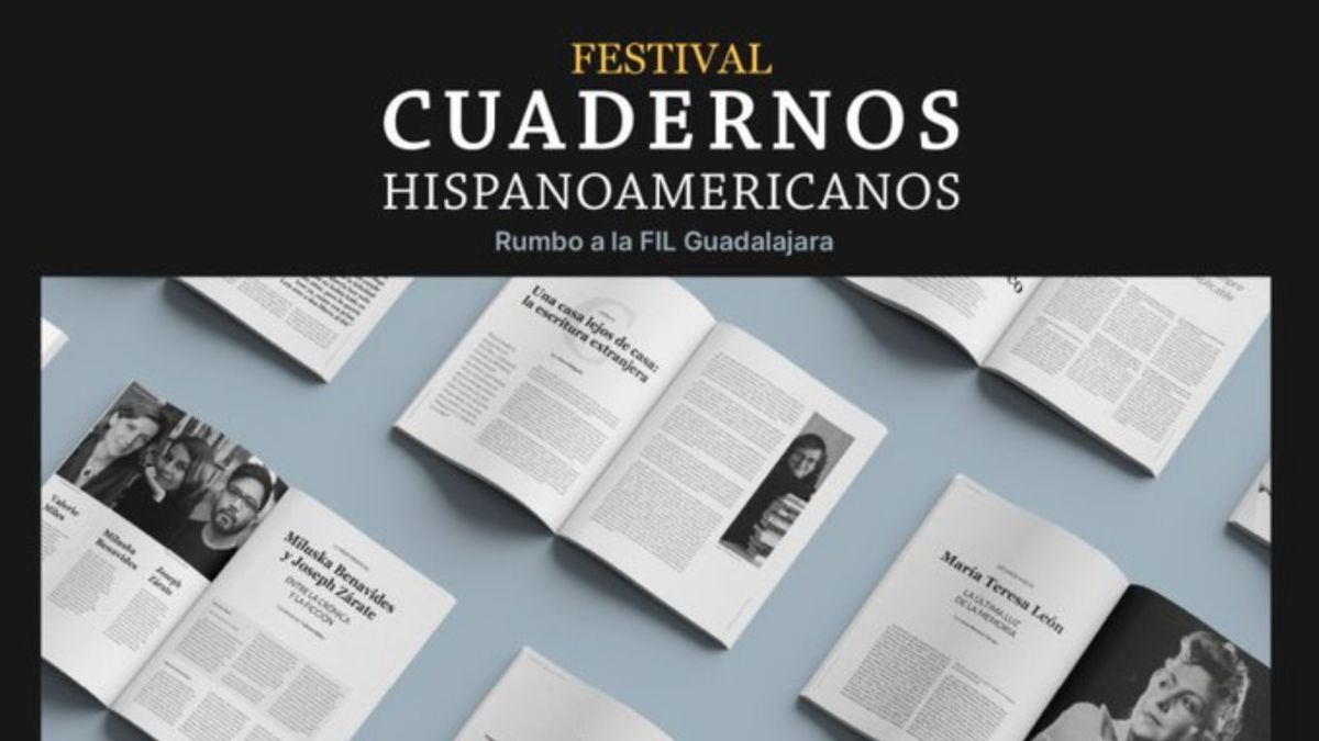 El Festival Cuadernos Hispanoamericanos “Rumbo a la FIL” en el CCEMx