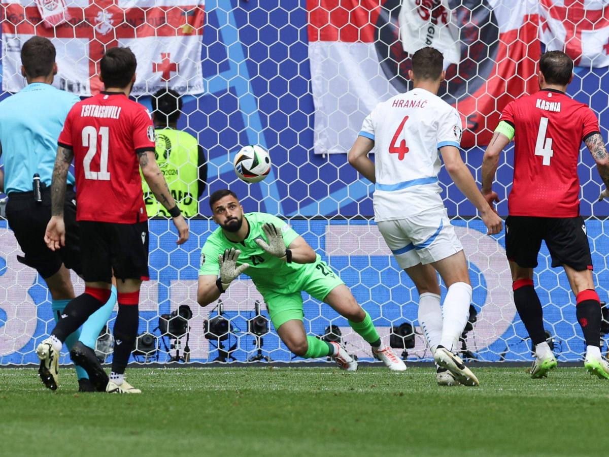 Los seleccionados de Georgia y Chequia igualaron a un tanto en el segundo encuentro de la Euro 2024 la localidad de Hamburgo.