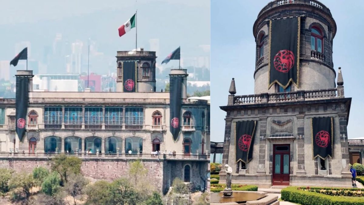 El contenido difundido de House of the Dragon en el Castillo de Chapultepec fue un montaje realizado con inteligencia artificial