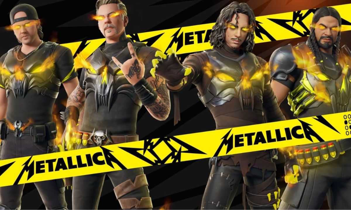 Metallica llegará a Fortnite con concierto