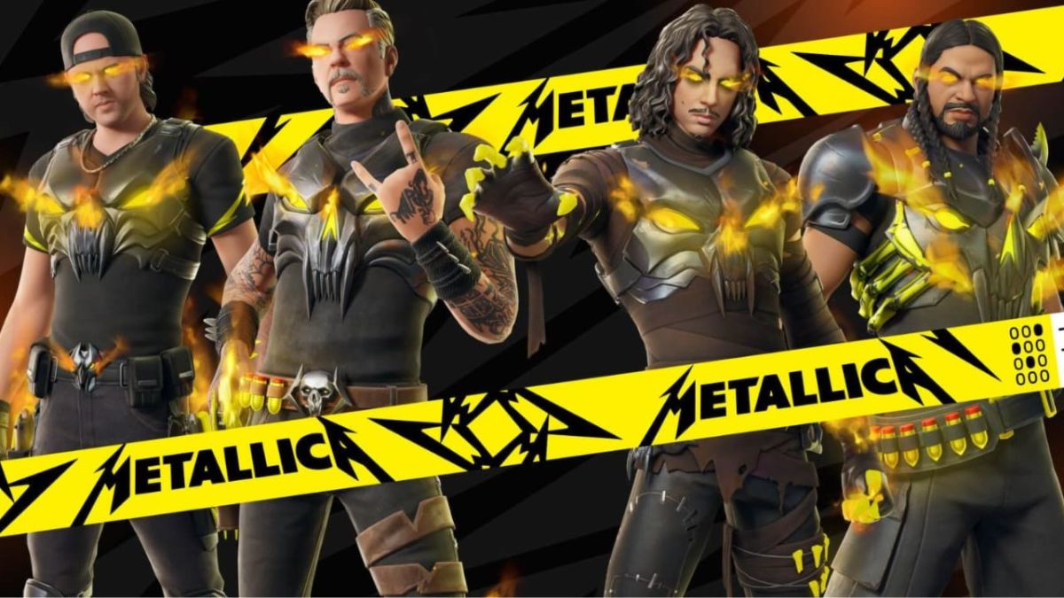 Metallica llegará a Fortnite con concierto