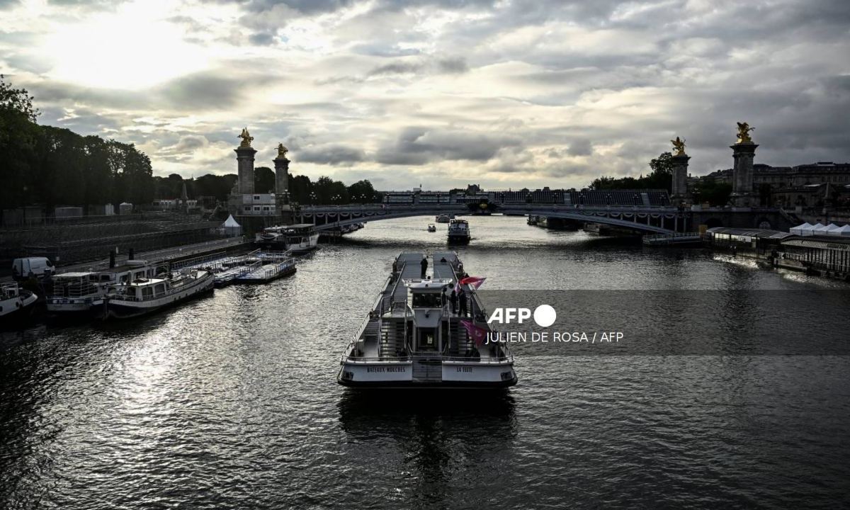 A 35 días de que inicien los Juegos Olímpicos hay malas noticias para el río Sena, pues su contaminación superó los límites previstos.