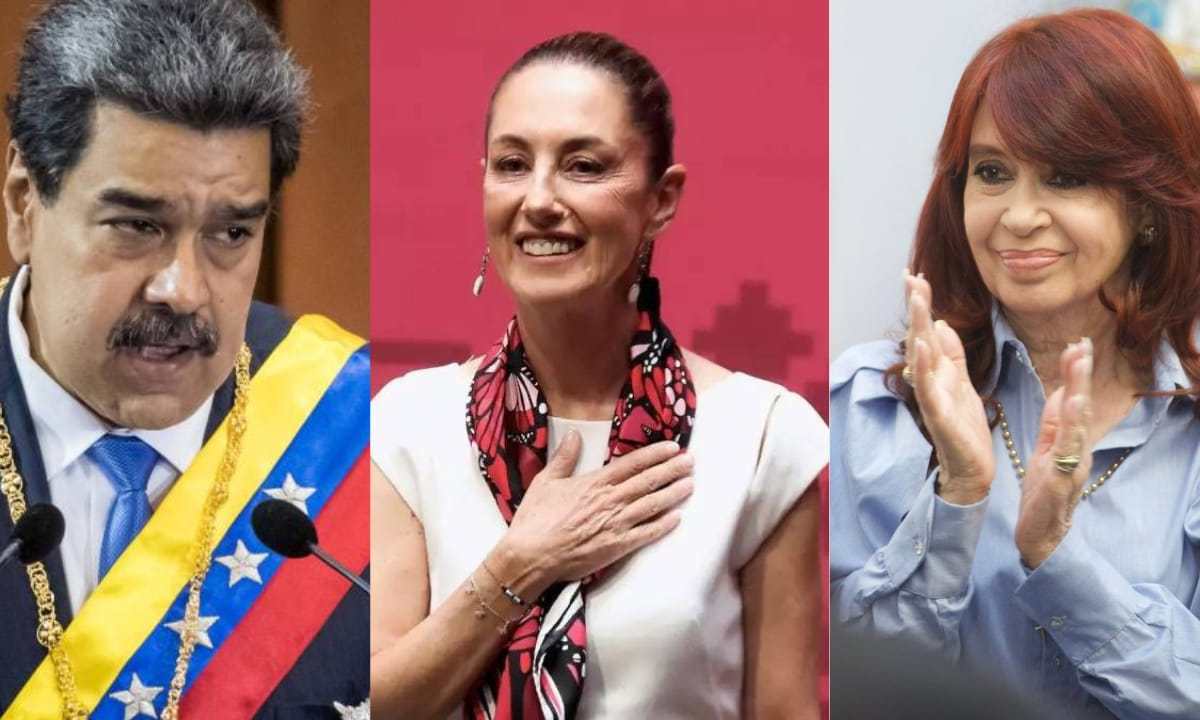 Maduro - Sheinbaum - Cristina