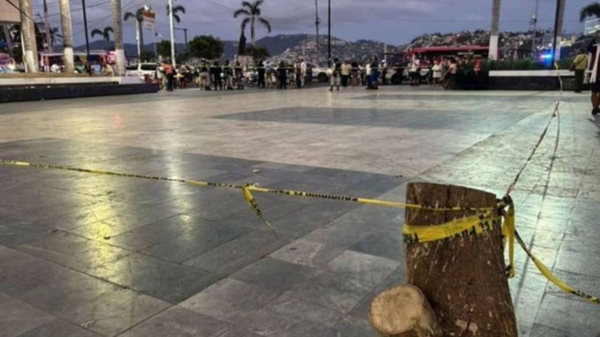 Van nueve heridos tras explosión de artefacto en el Zócalo de Acapulco