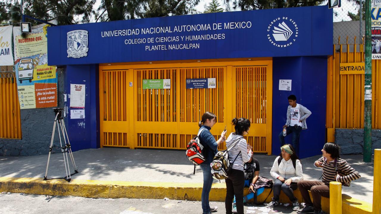 CCH Naucalpan suspended classes due to security reasons