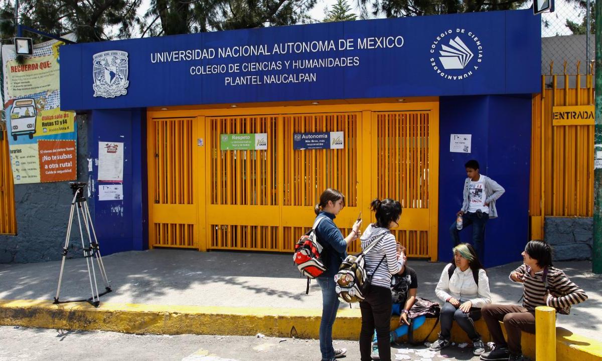 La UNAM informó que fue liberado el CCH Naucalpan, luego de que se alcanzaron algunos acuerdos con estudiantes y padres de familia.