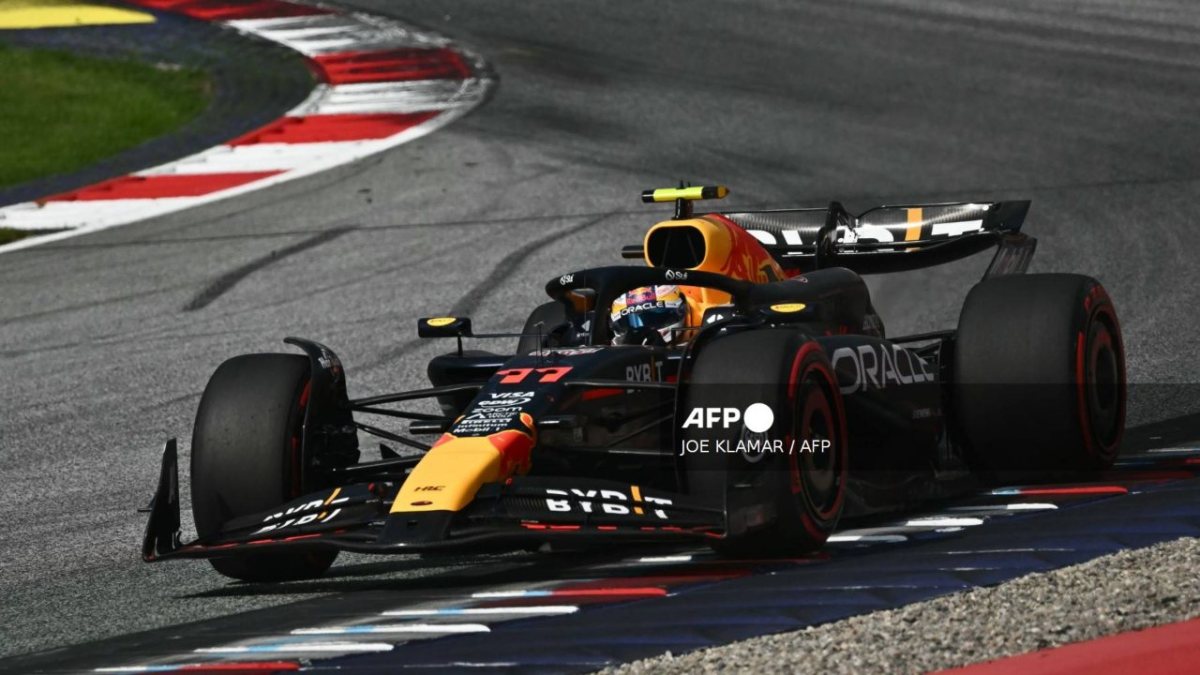 Sergio "Checo" Pérez saldrá desde la octava posición para la carrera de este domingo, en el Gran Premio de Austria de la Fórmula 1.