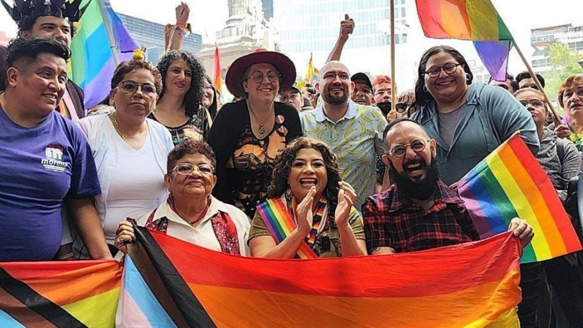 Clara Brugada, virtual Jefa de Gobierno de la Ciudad de México, declaró que busca una ciudad en la que se respete la diversidad sexual.