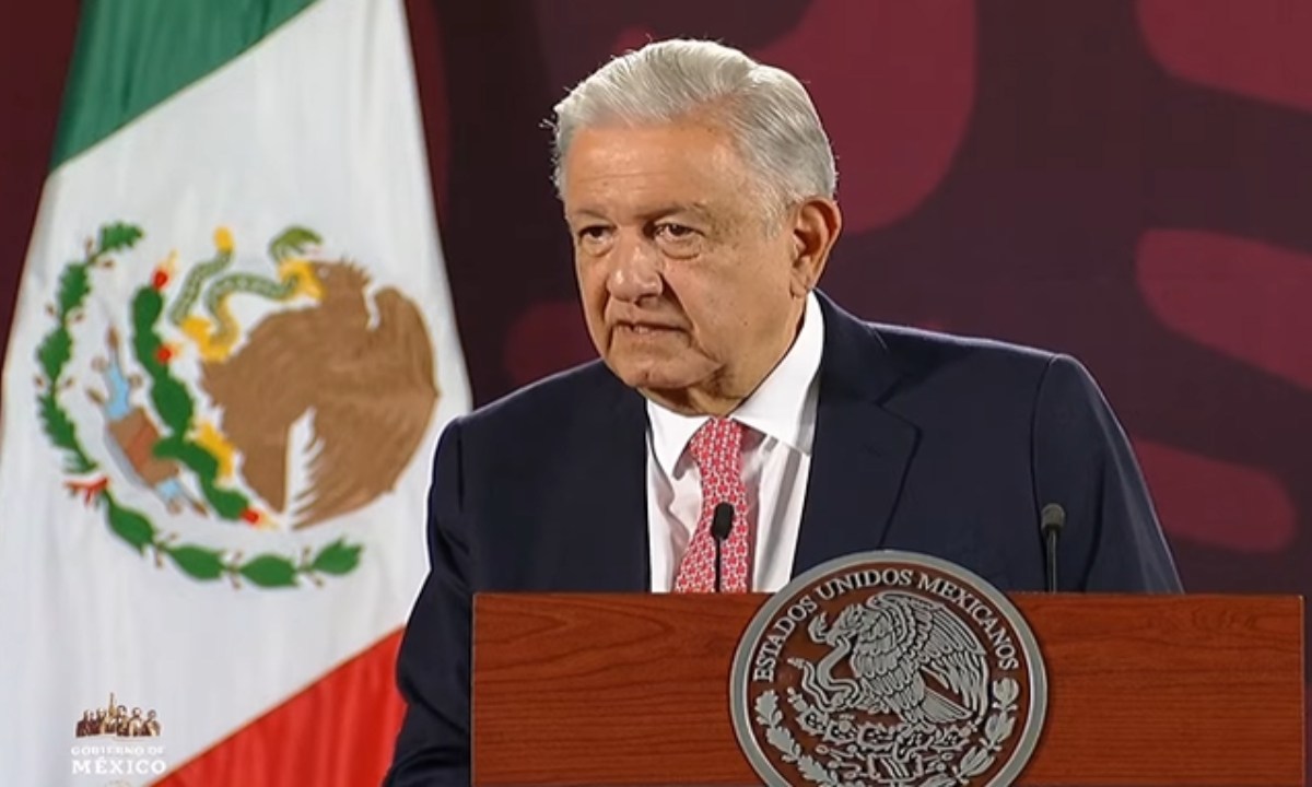 Foto: Captura de pantalla/AMLO en la mañanera del 24 de junio