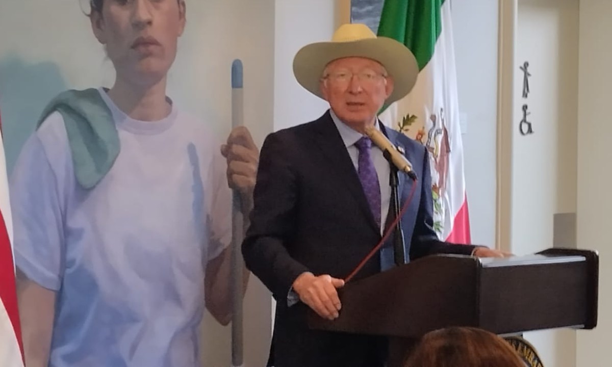 Foto: Jorge X. López/ Ken Salazar, embajador de Estados Unidos en México