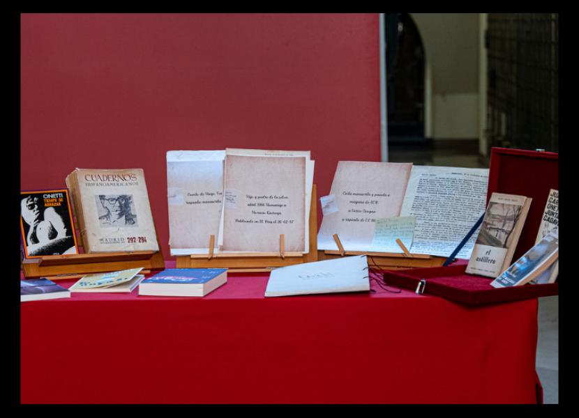 La Caja de Letras del Instituto Cervantes recibió cartas, manuscritos, artículos y más del escritor uruguayo Juan Carlos Onetti.