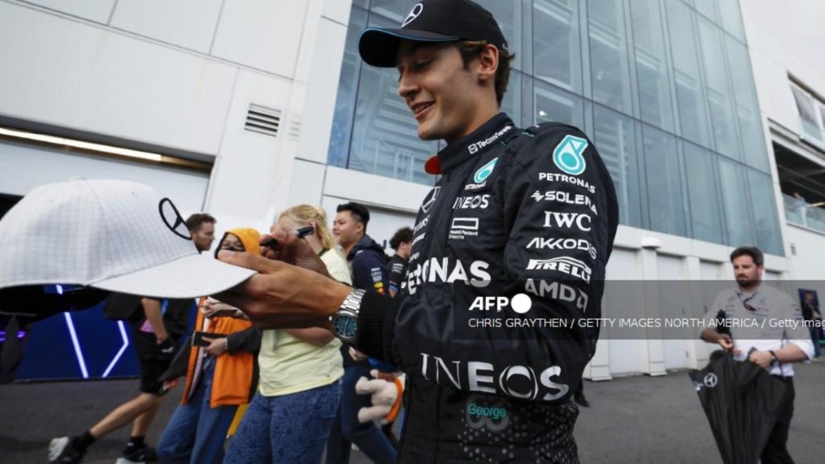 El piloto británico de Mercedes, George Russell, logró arrebatarle la "pole position" a Max Verstappen en el GP de Canadá