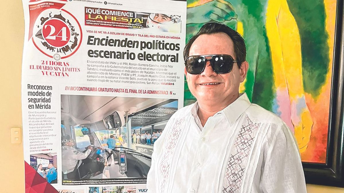 Prioridad. El virtual gobernador anunció que Luis Felipe Saidén Ojeda seguirá al frente de la SSP y que lo dotará de recursos