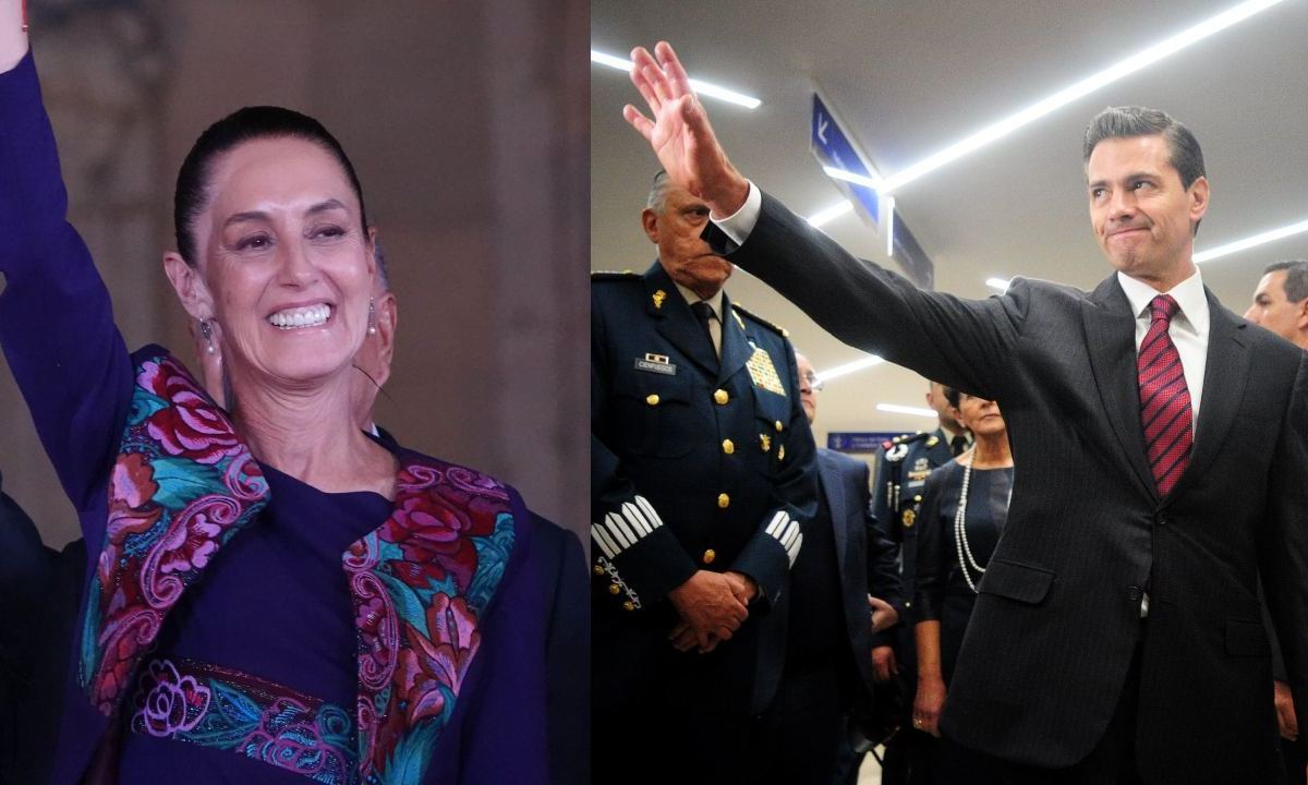 El expresidente de México, Enrique Peña Nieto, felicitó a Claudia Sheinbaum, virtual Presidenta de México, por su triunfo en las urnas
