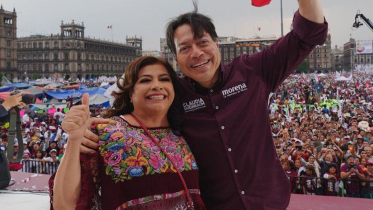 Clara Brugada felicitó a Mario Delgado, Omar García Harfuch, Rosa Icela Rodríguez y Ariadna Montiel tras el anuncio de Claudia Sheinbaum