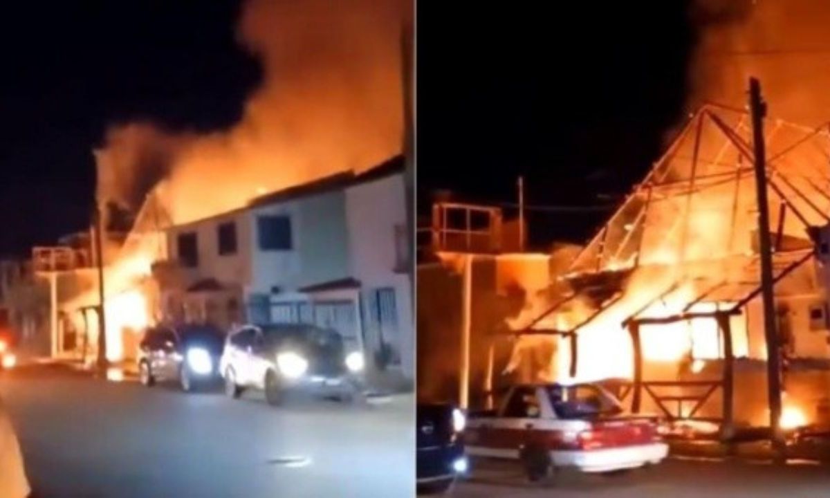 Con bombas molotov incendian dos restaurantes en Coatzacoalcos