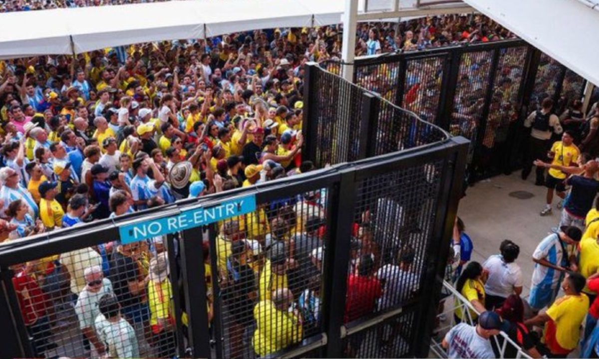 Portazo en Miami genera caos previo a la final de Copa América