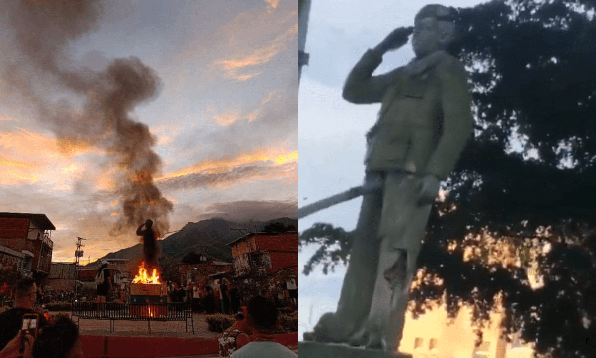 Estatuas Chavez