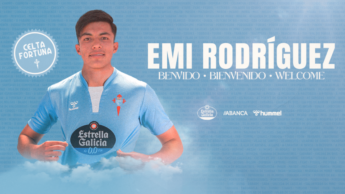 Emilio Rodríguez, joven canterano de Club Pachuca, fue cedido a la filial del Celta de Vigo para comenzar el camino del sueño europeo.