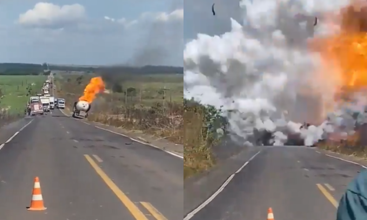 Explosión pipa Brasil