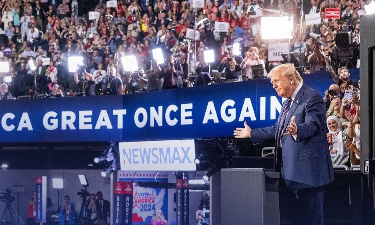 Trump, triunfante durante la Convención Republicana tras atentado