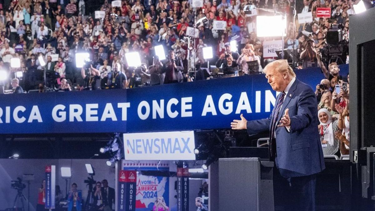 Trump, triunfante durante la Convención Republicana tras atentado