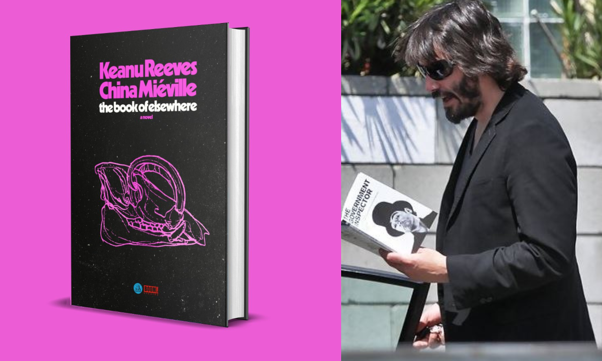 'The Book of Elsewhere' es la primera novela de Keanu Reeves, escrita en conjunto con el exitoso escrito China Miéville.