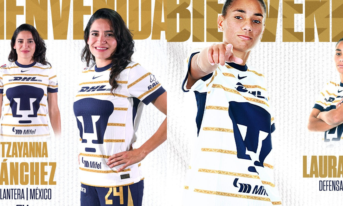 El cuadro femenil de Pumas de la Universidad presentó sus nuevos talentos de cara al Apertura 2024 en una conferencia de prensa.