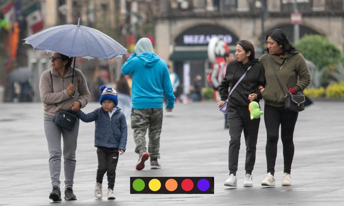 Conoce el Semáforo de Alerta por Lluvias en CDMX