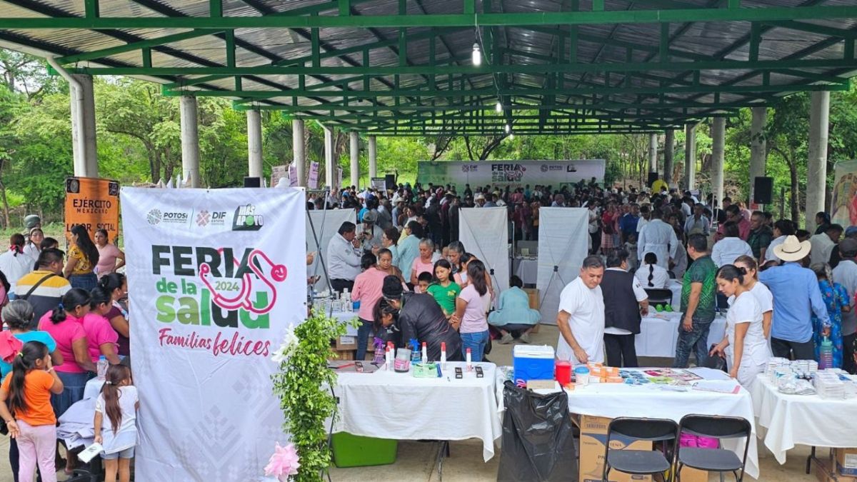 Más de 500 habitantes de la comunidad San Pedro, en Aquismón, reciben apoyo en atención médica gratuita