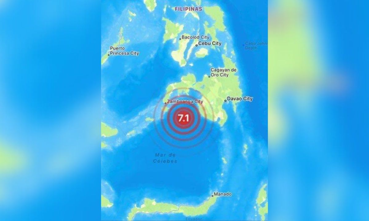 Terremoto de 7.1 se registra en Filipinas