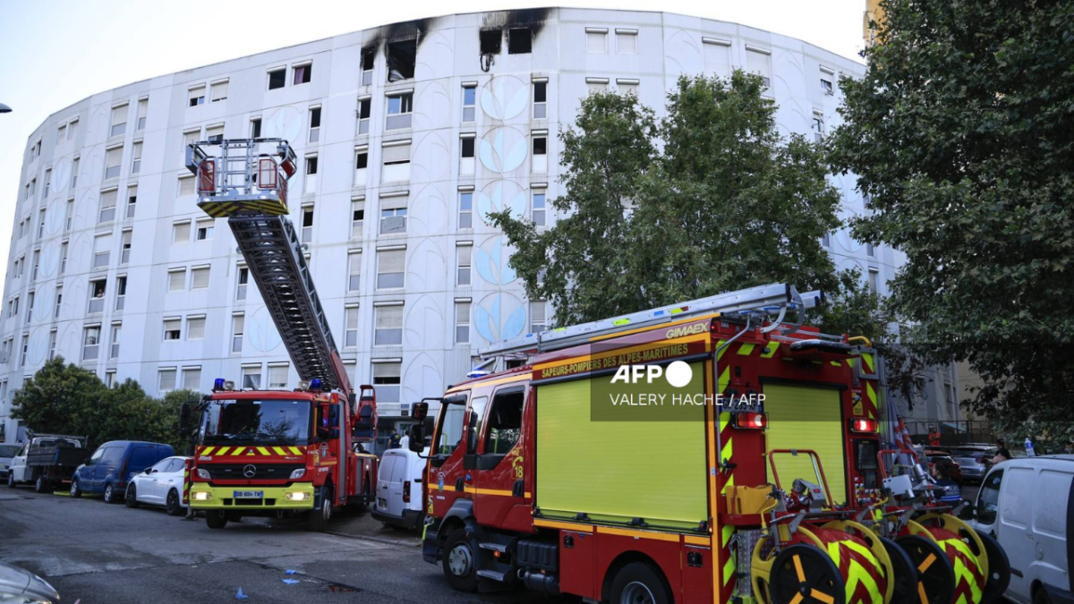 Incendio en Francia