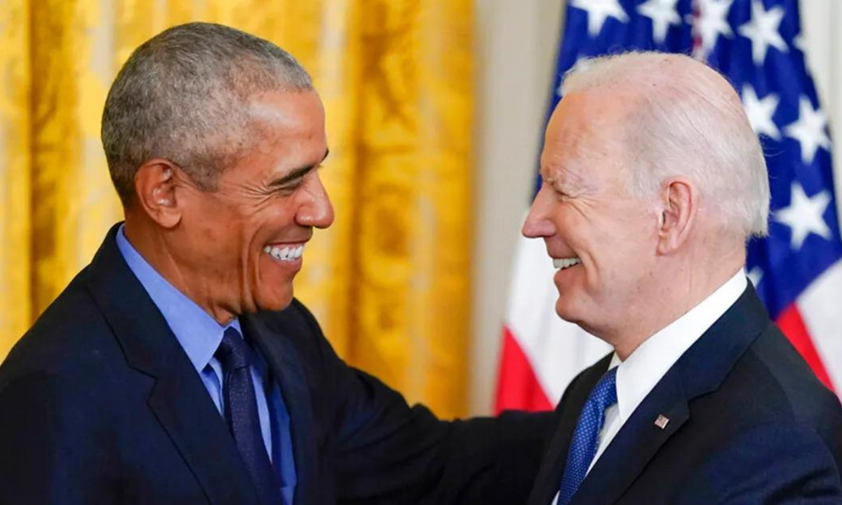 Barack Obama y Joe Biden