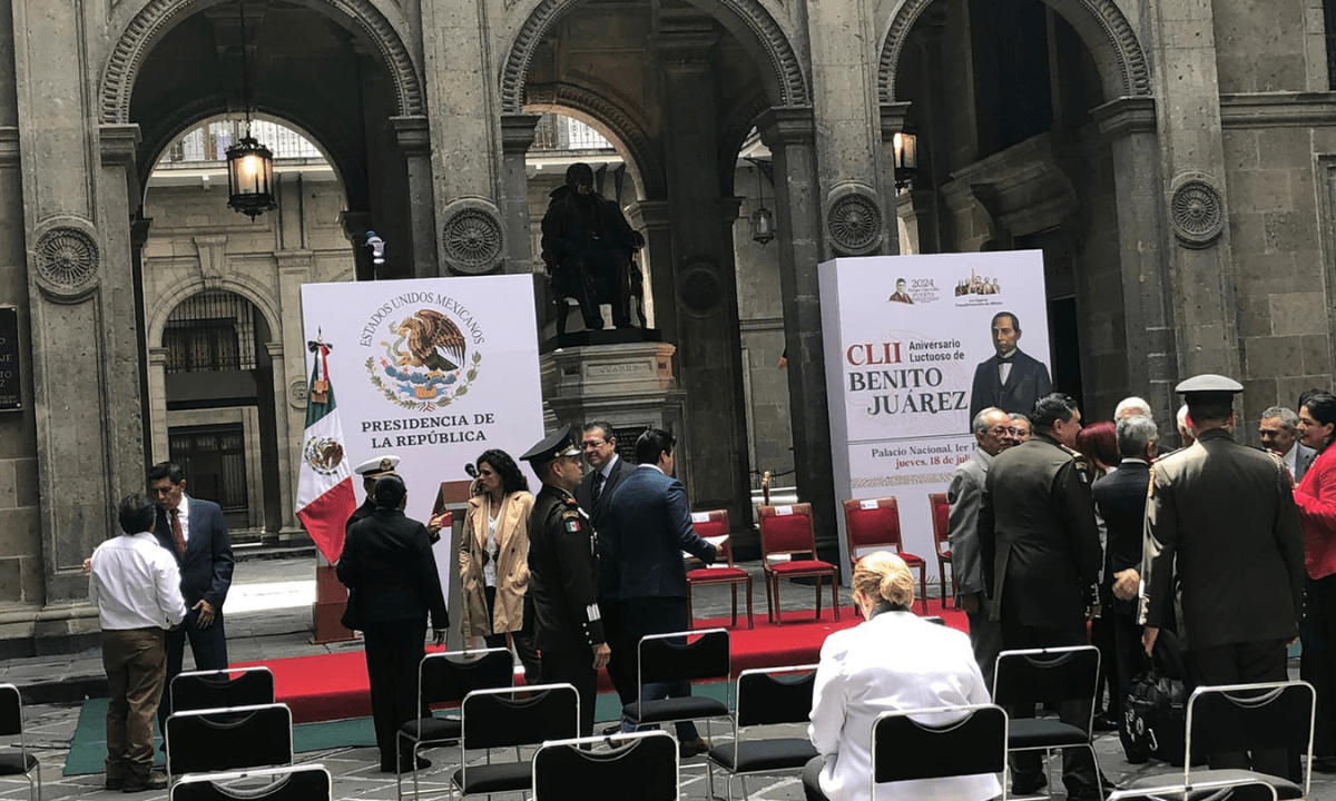 aniversario luctuoso de Benito Juárez