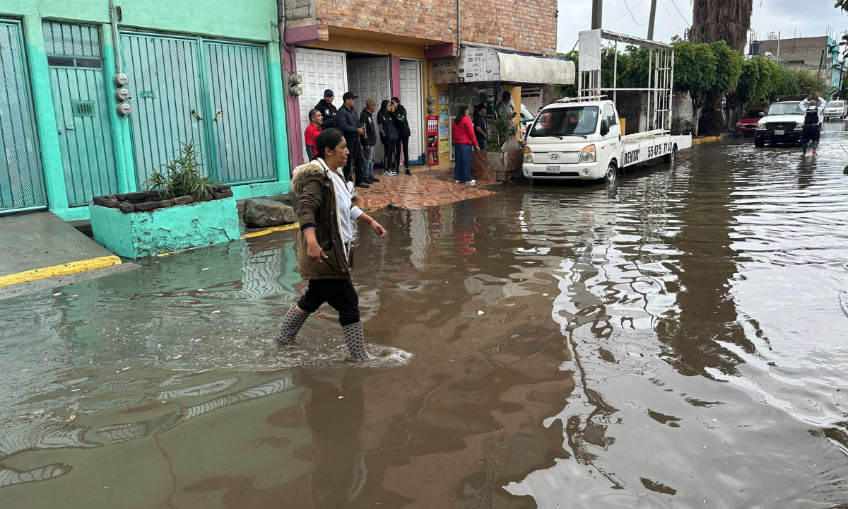 Inundaciones en Chimalhuacán
