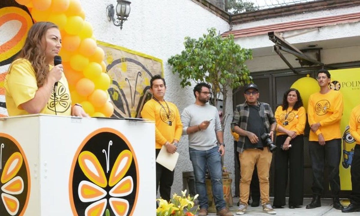 Polimnia Sierra rinde informe de labores a vecinos de la ÁO