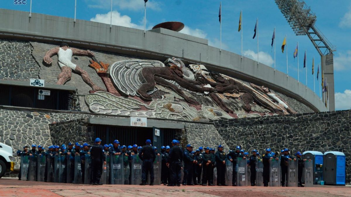 SSC despliega operativo para partido de Pumas vs. Pachuca