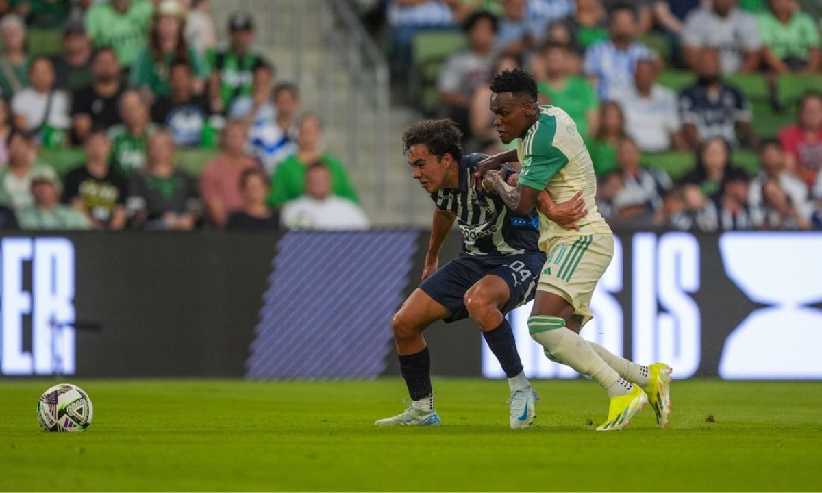 Los Rayados de Monterrey caen ante el Austin FC en la Leagues Cup