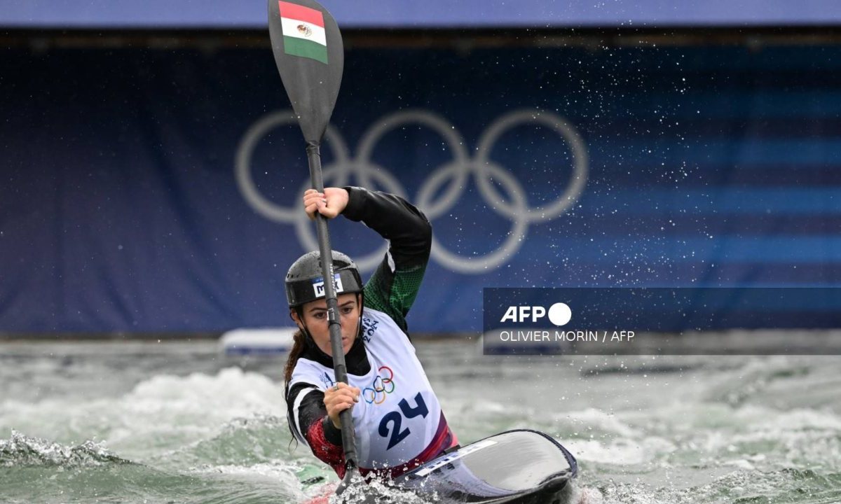 La mexicana Sofía Reinoso avanzó a la ronda eliminatoria en la prueba de kayak cross, en los Juegos Olímpicos de París 2024.