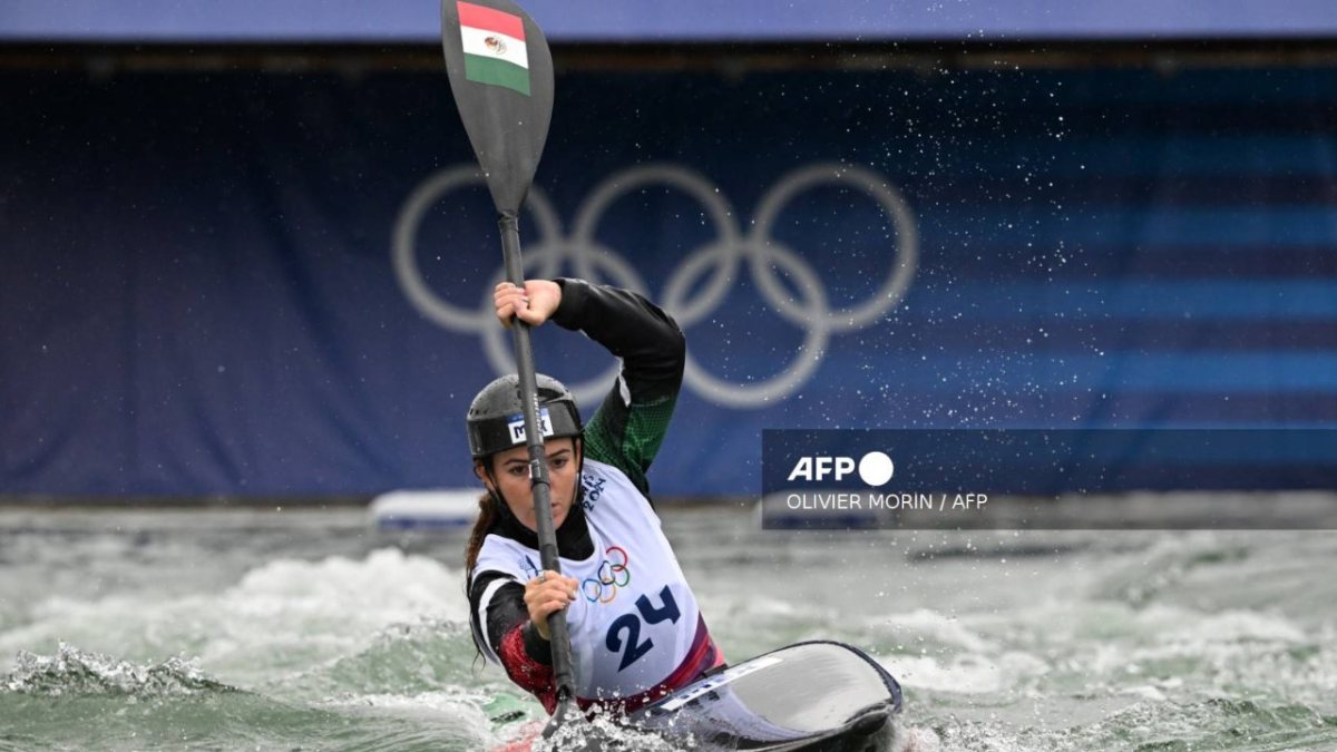 La mexicana Sofía Reinoso avanzó a la ronda eliminatoria en la prueba de kayak cross, en los Juegos Olímpicos de París 2024.