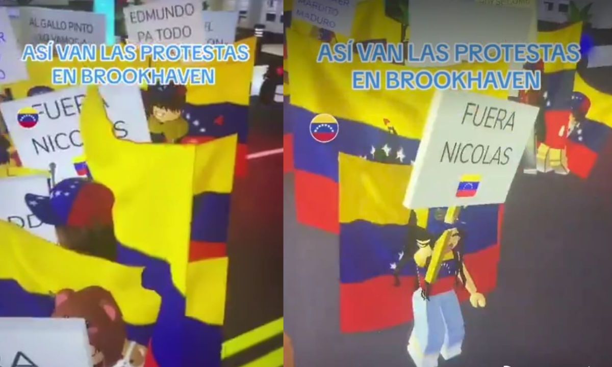 Protestas en Roblox son convocadas por usuarios en contra de las elecciones del 28 de julio en Venezuela