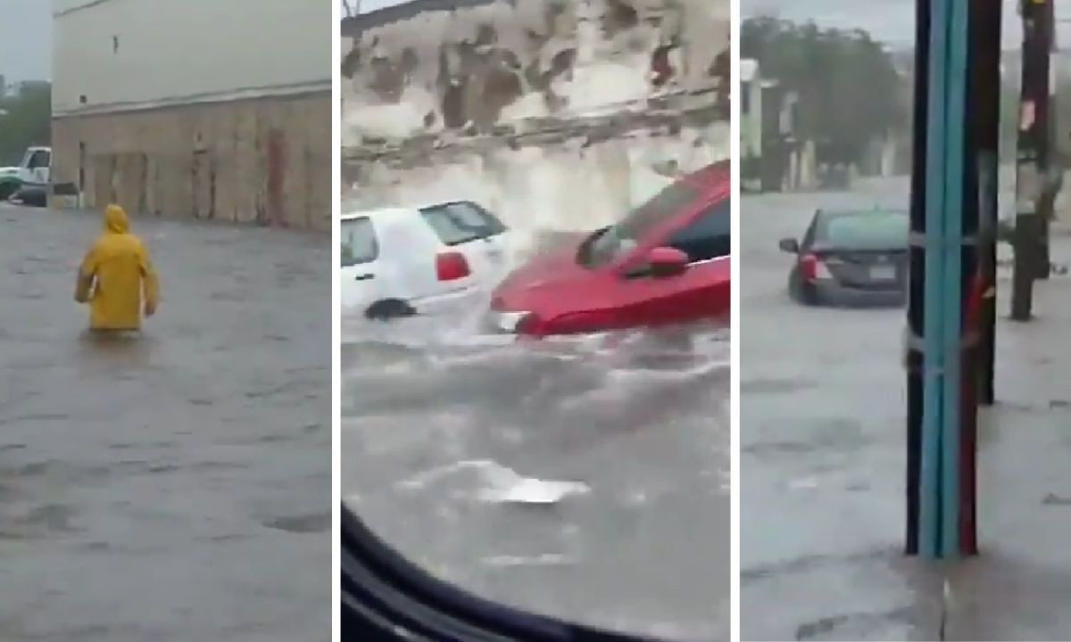 Fuertes lluvias en Veracruz dejan varias inundaciones en diversos puntos de la entidad