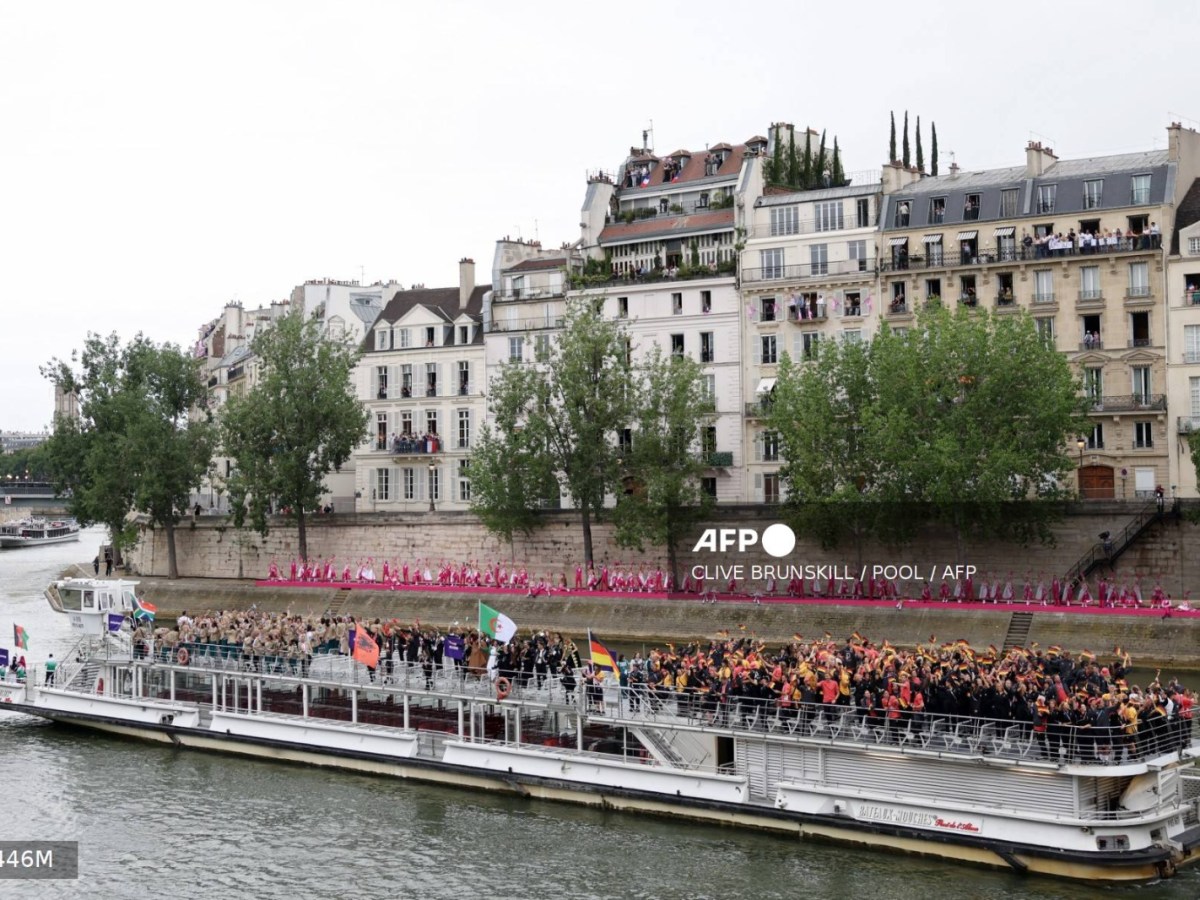 Un gesto de la delegación de Argelia se instauró como uno de los momentos más entrañable de la ceremonia inaugural en París 2024.