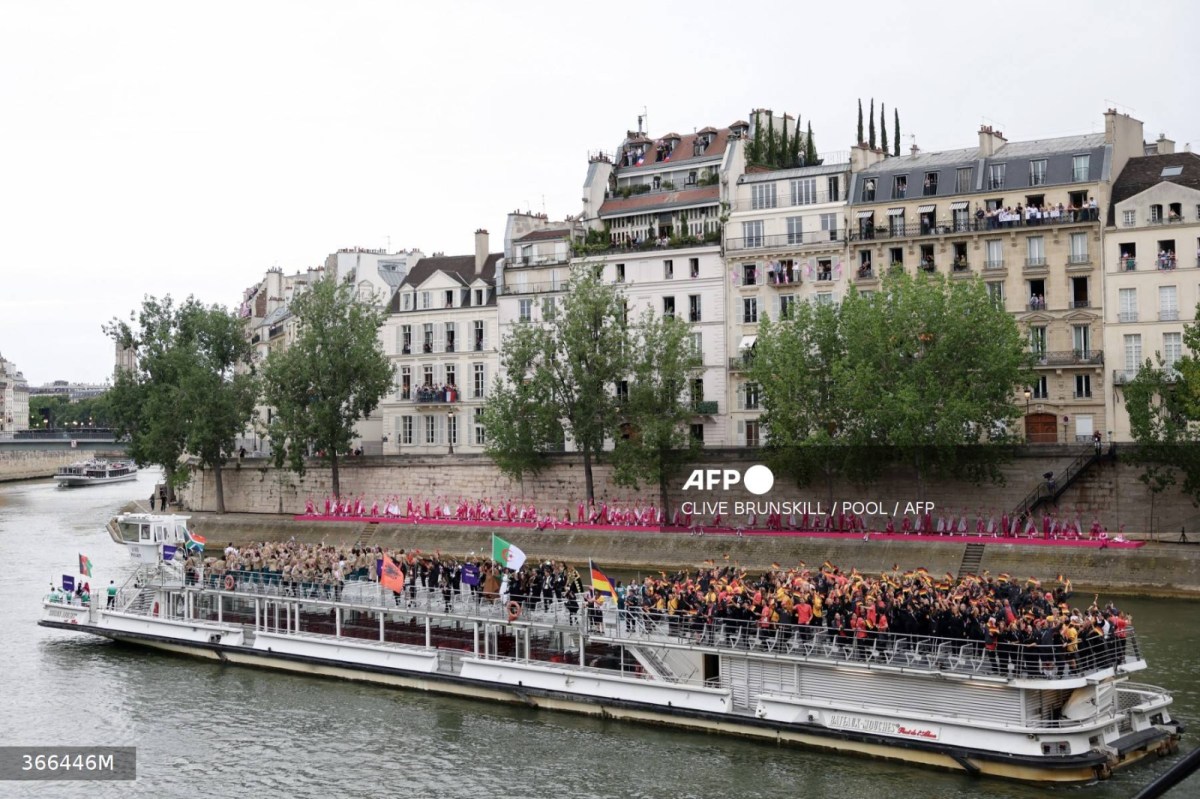 Un gesto de la delegación de Argelia se instauró como uno de los momentos más entrañable de la ceremonia inaugural en París 2024.